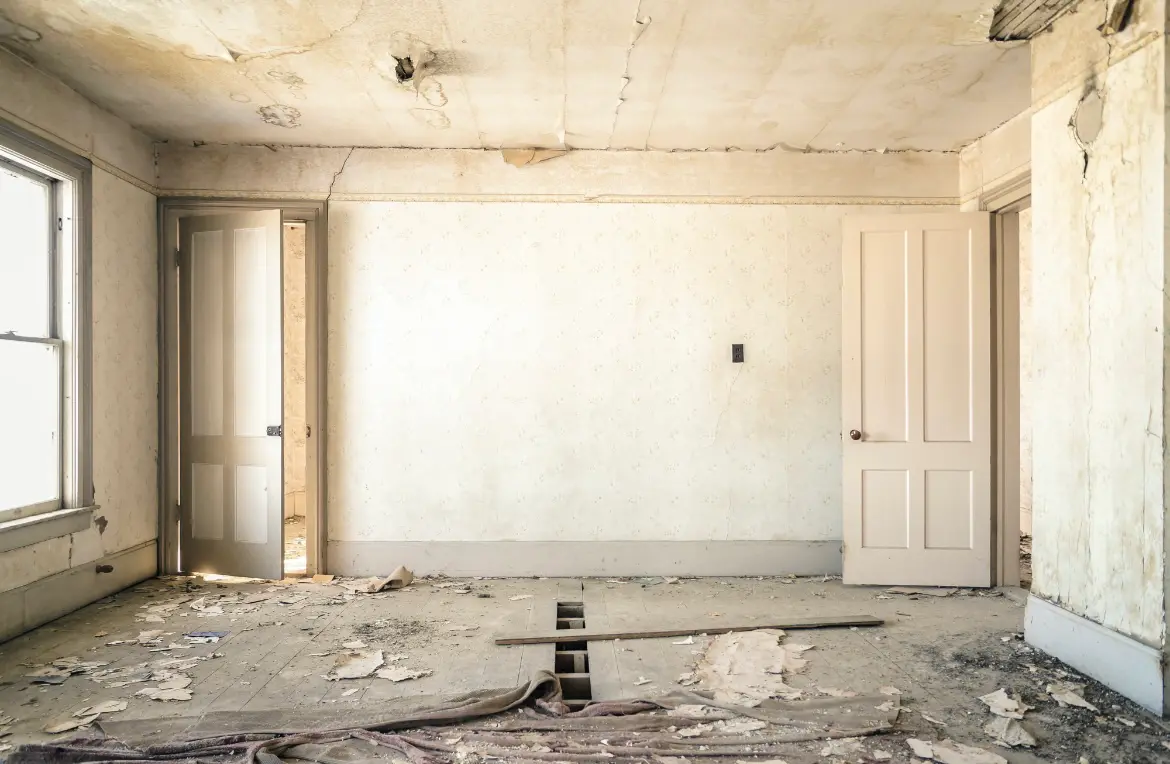 Waste disposal crew managing a cleanout project in Smyrna